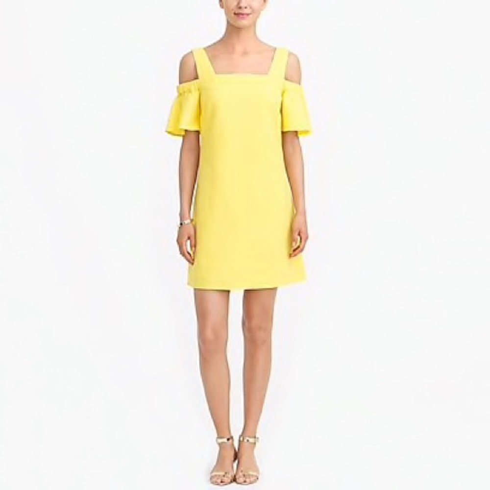 NWT Jcrew factory cold shoulder dress - XS